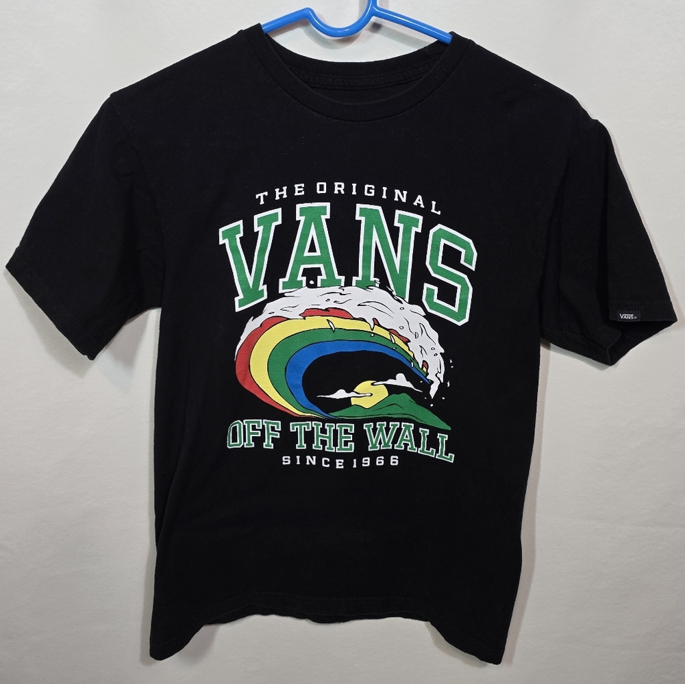 ** 3/$25 ** VANS ORIGINAL OFF THE WALL SS Tee Men's Small Classic Fit EUC